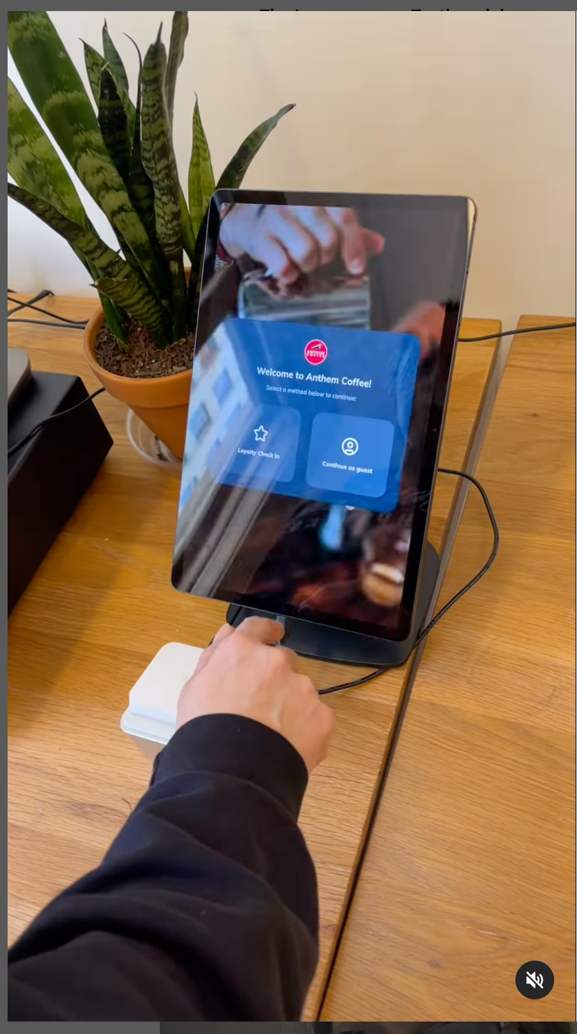 joe Kiosk - Tablet + Card Reader + Stand