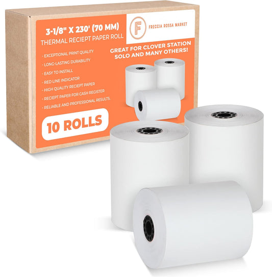 10 Rolls Thermal Receipt Paper